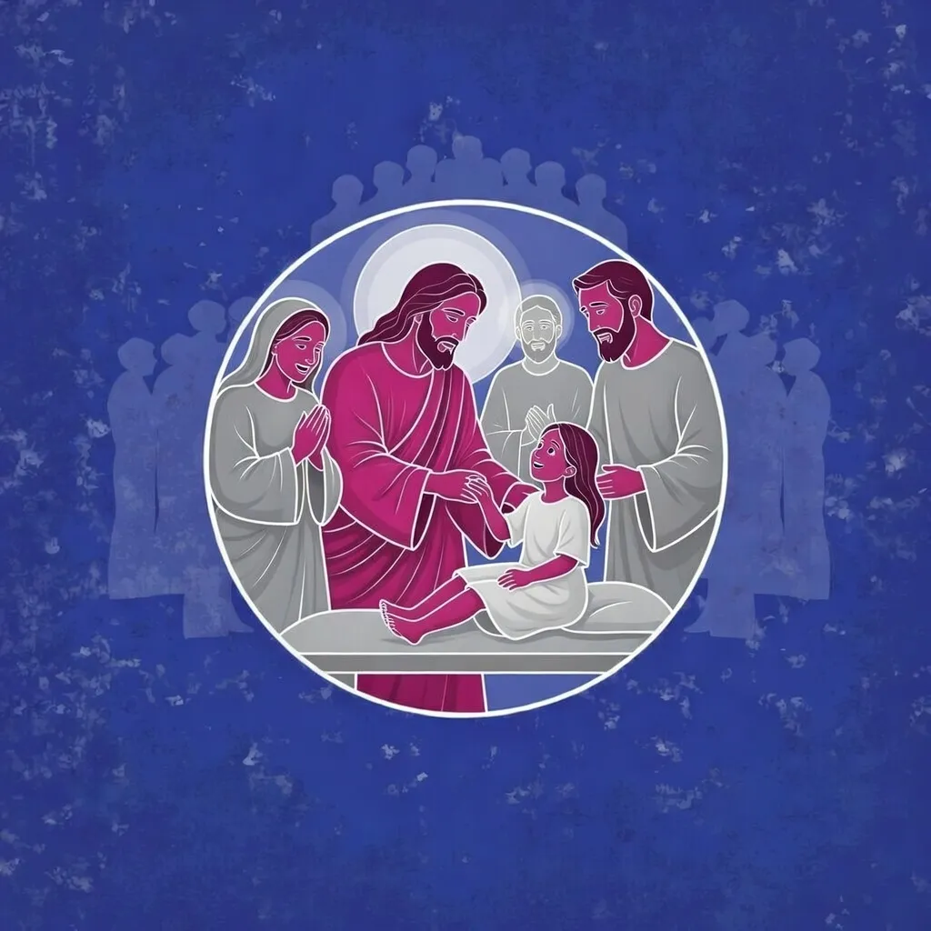 Jairus' Daughter and the Bleeding Woman
